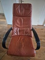 Prominent relax stoel model Humberto, Ophalen, Leer, 50 tot 75 cm