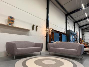 2 Nieuw Gelderland 6250 Bank 2,5 zits Design Sunniva stof beschikbaar voor biedingen