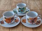 Kahla vintage kop en schotel 3x, Huis en Inrichting, Keuken | Servies, Ophalen of Verzenden, Zo goed als nieuw, Overige stijlen