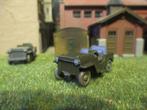 Kaiser Willys Jeep CJ 3A - Wiking olijfgroen, Gebruikt, Ophalen of Verzenden, Auto, Herpa