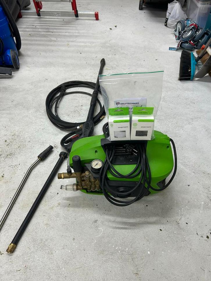 Dibo Hogedrukreiniger - Inclusief Werk!, Tuin en Terras, Hogedrukreinigers, Gebruikt, Elektrisch, Met regelbare waterdruk, Ophalen