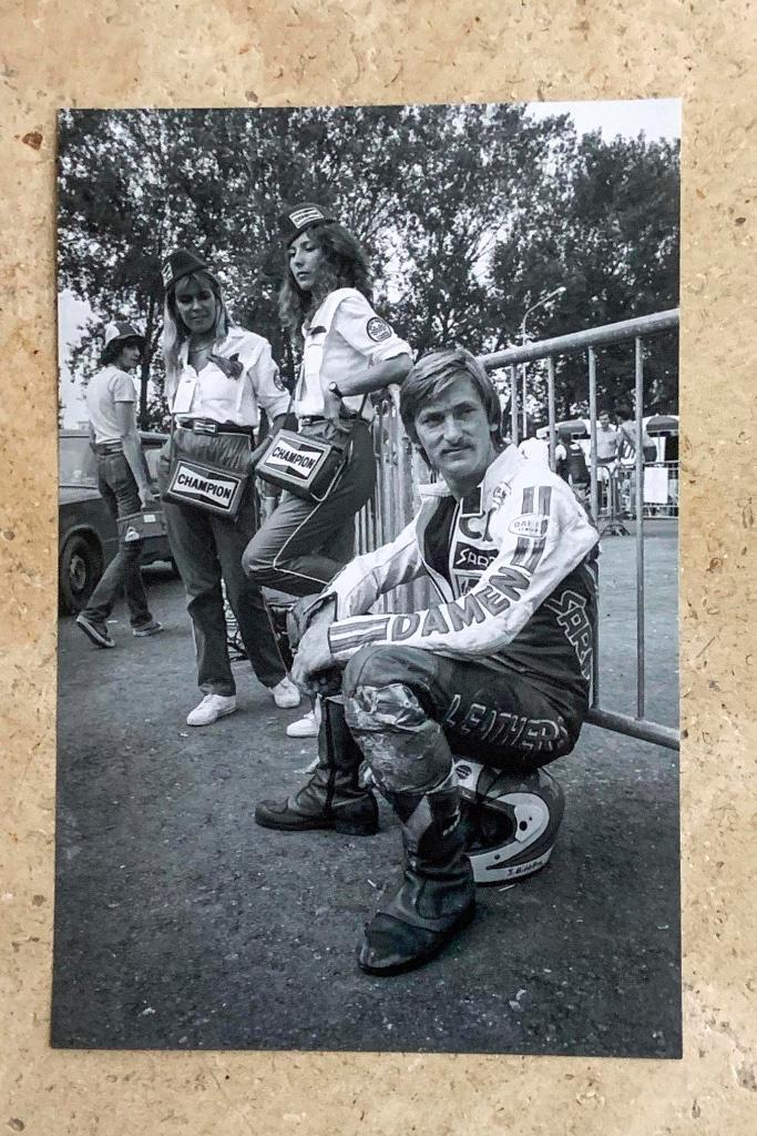 Org z/w foto 20x30 cm Jack Middelburg G P Italie 12-07-1981, Boeken, Motoren, Nieuw, Algemeen, Verzenden