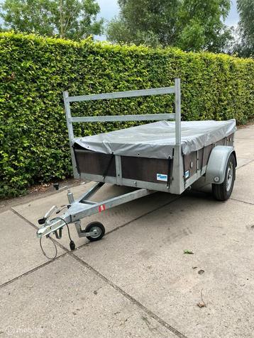 Aanhangwagen, 750kg 220x130cm, bakwagen beschikbaar voor biedingen