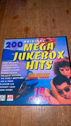 200 original Mega Jukebox Hits. 10 CD Box, Overige genres, Ophalen of Verzenden, Zo goed als nieuw