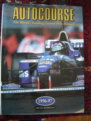 Autocourse 1996-1997 World Largest Grand Prix Annual beschikbaar voor biedingen