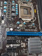 MSI H61M-P25, LGA 1155/Socket H2, Intel (MS-7680, Ophalen of Verzenden, Zo goed als nieuw, DDR3