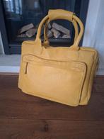 Leren (laptop)tas met krokodillenprint, Computers en Software, Laptoptassen, Ophalen, Zo goed als nieuw