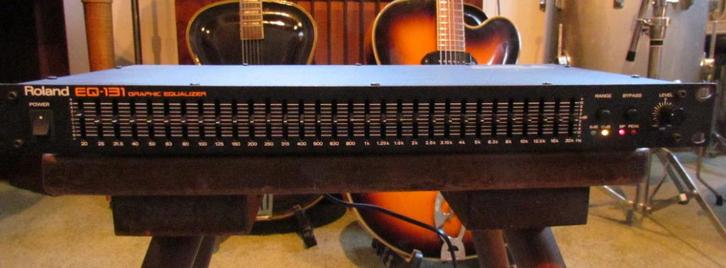 Roland EQ-131 graphic equalizer (izgst), Muziek en Instrumenten, Effecten, Equalizer, Ophalen