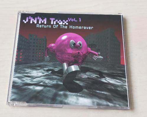 J'N'M Trax Vol 1 - Return Of The Homeraver CD Single 4trk, Cd's en Dvd's, Cd Singles, Gebruikt, Ophalen of Verzenden