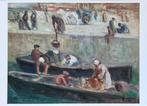 0129  MAXIMILIEN LUCE  ~ wasvrouwen (4), Verzenden, 1980 tot heden, Ongelopen, Overige thema's