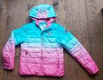 Nickelson winterjas roze/blauw, mt 152., Gebruikt, Meisje, Nickelson, Ophalen of Verzenden