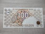 Heel mooi biljet 100 gulden Steenuil, 1992, Ophalen of Verzenden, 100 gulden