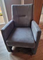 6 mooie eetkamerstoelen in taupekleur, Huis en Inrichting, Stoelen, Ophalen, Overige kleuren, Zo goed als nieuw, Stof