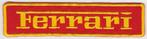 Ferrari stoffen opstrijk patch embleem #5, Verzamelen, Automerken, Motoren en Formule 1, Verzenden, Nieuw, Auto's
