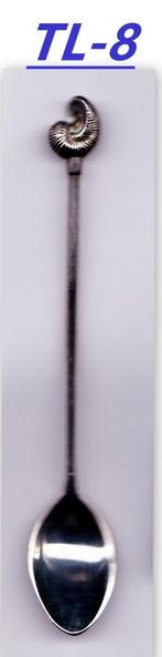 Tl8Theelepeltje atoom schelp, Ophalen of Verzenden, Zo goed als nieuw