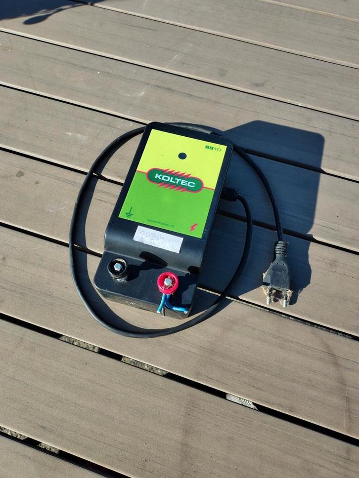 Koltec Schrikdraadapparaat ES10 op 220 / 230v, Dieren en Toebehoren, Stalling en Weidegang