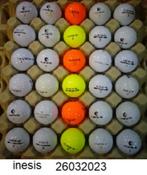 Golfballen ZGAN gebruikt 30 stuks Inesis 26032023, Sport en Fitness, Golf, Ophalen of Verzenden, Zo goed als nieuw, Bal(len), Overige merken