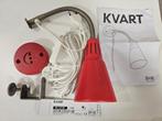 Ikea KVART jaren 90 rode wandlamp klemspot, Huis en Inrichting, Jaren 90, Metaal of Aluminium, Nieuw, Ophalen of Verzenden