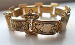 Armband Damascen/ Toledo. Met veiligheidsketting, Ophalen of Verzenden, Zo goed als nieuw, Goud, Overige materialen