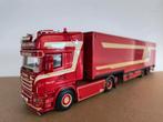 Wsi Scania Fleurs Van Den Eijkel, Hobby en Vrije tijd, Modelauto's | 1:50, Ophalen of Verzenden, Zo goed als nieuw, Bus of Vrachtwagen