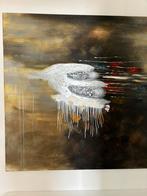 Abstract Schilderij 150-150 cm, Antiek en Kunst, Ophalen