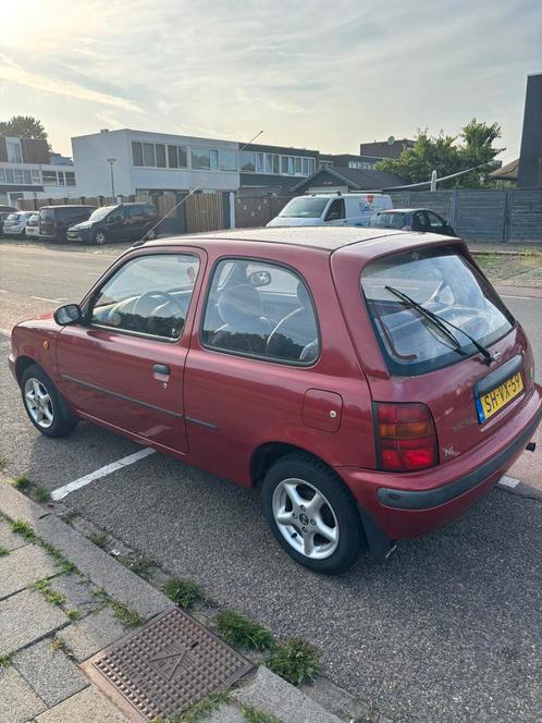 Nissan Micra 1.0 3D 1997 Rood | Weinig kilometers!, Auto's, Nissan, Particulier, Micra, Benzine, Hatchback, Handgeschakeld, Origineel Nederlands