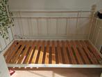 Eenpersoonsbed Ikea, Huis en Inrichting, Slaapkamer | Bedden, 90 cm, Gebruikt, Eenpersoons, Wit