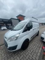 Ford Transit Custom 2.2 Tdci 74KW 2014 zeer lage KM EX BTW, Auto's, Stof, Zwart, 4 cilinders, 100 pk