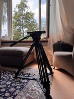 Manfrotto 504HD + Zaguto VCT-14 baseplate, Ophalen of Verzenden, Gebruikt, Driepoot