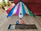 Sportvlieger / Stuntvlieger 163 x 80 cm. kite stunt vlieger, Sport en Fitness, Vliegeren, Ophalen, Gebruikt, Tweelijns, Vlieger