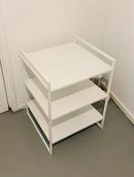 Ikea wit metalen stellingkast plankenkast jonaxel trolley, Ophalen, Zo goed als nieuw