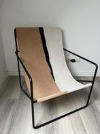 Ferm living fauteuil - Stijlvol en Comfortabel, Ophalen of Verzenden, Zo goed als nieuw, Metaal, 75 tot 100 cm