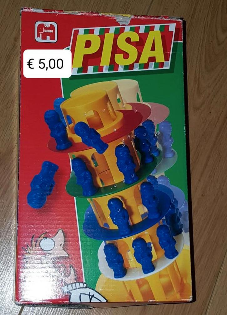 Toren van Pisa XL, Hobby en Vrije tijd, Gezelschapsspellen | Bordspellen, Gebruikt, Een of twee spelers, Ophalen of Verzenden