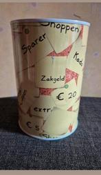 Mooie blikken spaarpot. Onbeschadigd. Made inItaly, Verzamelen, Spaarpotten, Ophalen of Verzenden, Zo goed als nieuw, Metaal of Blik