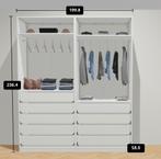 IKEA PAX Kast - basiselementen & inrichting (laden, planken), Huis en Inrichting, Kasten | Kledingkasten, Ophalen, Kunststof, Gebruikt