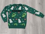 Kersttrui Minecraft 134 140 kerst trui groen creeper tnt, Gebruikt, Jongen of Meisje, Trui of Vest, Minecraft