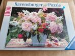 Puzzel boeket bloemen 1000 stukjes, Ophalen of Verzenden