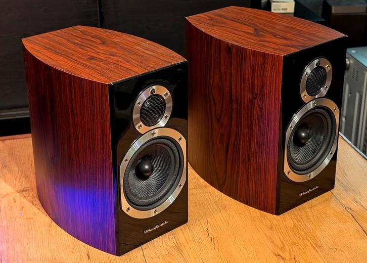 WHARFEDALE DIAMOND 10.1 SET • GARANTIE • BOOKSHELF •, Audio, Tv en Foto, Luidsprekers, Refurbished, Front, Rear of Stereo speakers