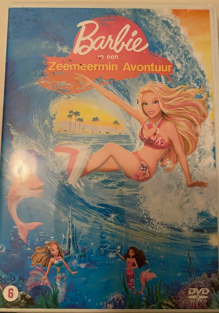 Barbie in een Zeemeerminnen Avontuur DVD, Ophalen, Avontuur, Zo goed als nieuw, Vanaf 6 jaar
