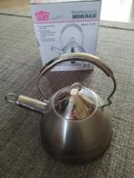 rvs fluitketel 2 l, Ophalen of Verzenden, Zo goed als nieuw, Rvs