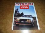 brochure Citroen Visa  1987, Ophalen of Verzenden, Nieuw, Overige merken