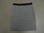 SALE !! ENJOY maat XXL, jersey rok in zwart-wit., Kleding | Dames, Zwart, Maat 46/48 (XL) of groter, Enjoy, Ophalen of Verzenden