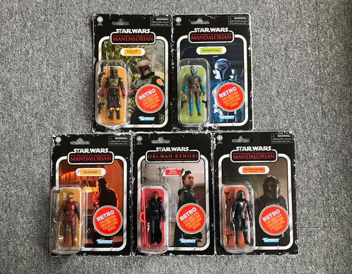 Star Wars Kenner Retro Collection Set of 5 Figuren, Verzamelen, Star Wars, Nieuw, Actiefiguurtje, Ophalen of Verzenden