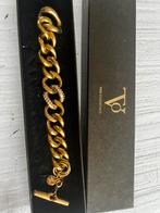 Prachtige TOV armband, Sieraden, Tassen en Uiterlijk, Ophalen of Verzenden, Zo goed als nieuw, Goud, Met strass