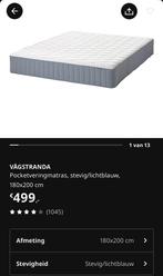 Pocketveringmatras 180x200, Huis en Inrichting, Slaapkamer | Matrassen en Bedbodems, Ophalen, Tweepersoons, Zo goed als nieuw