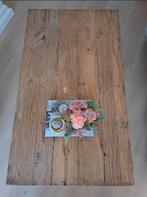 Teakhouten Queen Anne Salontafel, Ophalen, 100 tot 150 cm, Teakhout, 50 tot 100 cm