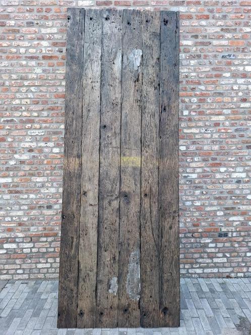 Oude wagonplanken tafelblad, Huis en Inrichting, Tafels | Statafels, Nieuw, Ophalen