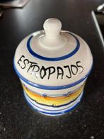 Spaanse keramische schuursponshouder, Huis en Inrichting, Keuken | Servies, Keramiek, Overige typen, Ophalen of Verzenden, Zo goed als nieuw