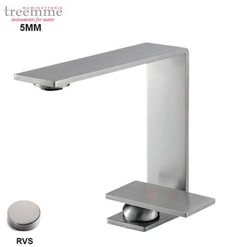 Treemme 5mm 2818 1-gats design wastafelkraan RVS beschikbaar voor biedingen