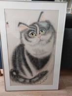 chinees schilderij op zijde, Ophalen